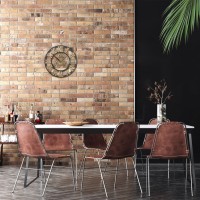 Nástenné hodiny s ozubenými kolieskami RD7636, 40 cm, zlatá